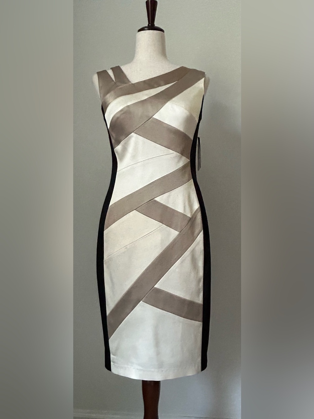 NWT Jax Colorblock  Sheath Dress Size 6 - Cocktail Wedding Guest - MSRP $158